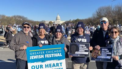 Big Chicago contingent at March for Israel rally in Washington