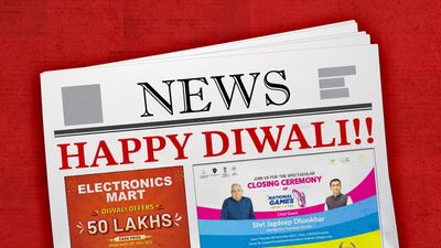 In Diwali week, ToI, HT Delhi printed over 150 pages of ads, The Hindu had the least