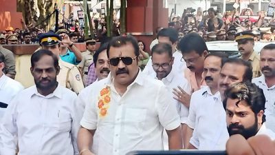 Alleged misbehaviour with woman journalist: Suresh Gopi appears before investigating officer in Kozhikode