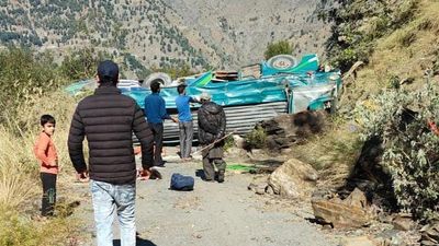 39 killed as bus falls into gorge in J&K’s Doda district