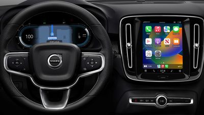 Volvo commits to CarPlay, as rival ditches Apple's in-car system