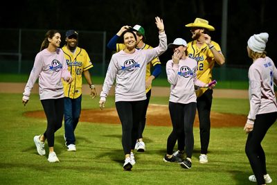 PGA Tour pros and spouses battle in 11th annual RSM Wiffle Ball Classic where the winner was charity