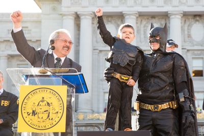 10 years ago, Batkid was battling bad guys and cancer — now he's 15 and healthy