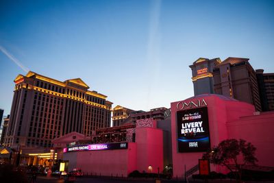 The F1 Las Vegas track has a real chapel you can get married in, because Vegas