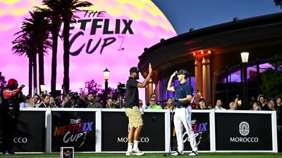 The Trophy Breaking, Animal-Rights Protesters, And Racing Golf Carts - What You Missed At The Inaugural Netflix Cup