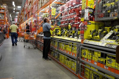 Home Depot sends a very different message about the economy