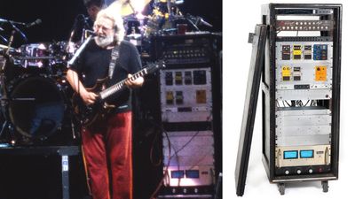“Jerry's most sophisticated guitar setup… the culmination of decades of experimentation with state of the art gear”: Jerry Garcia’s final touring rig – featuring Bob Weir’s revered Wall of Sound McIntosh amp and an embedded pedal panel – is up for auction