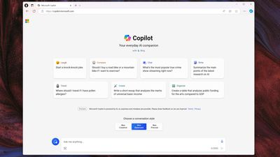 Microsoft launches Copilot web app, bringing the AI assistant to any platform