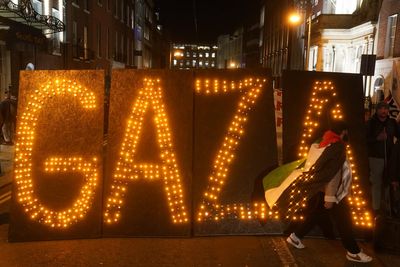 Protesters call for expulsion of Israeli ambassador in Dublin