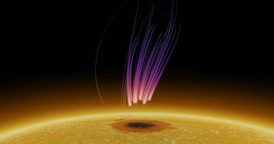 'Peculiar' aurora-like radio signal from sunspot discovered for the 1st time