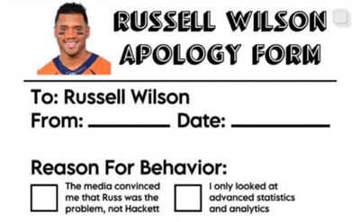 Courtland Sutton shares funny Russell Wilson meme on Instagram
