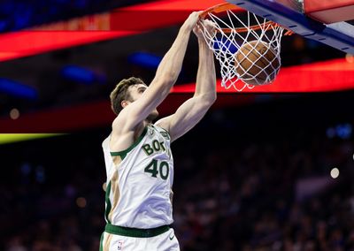 Celtics outwork Sixers with big bench night despite no Jaylen Brown, Kristaps Porzingis