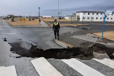 Iceland volcano – live: Eruption likely scientists warn as country’s ‘biggest bulldozer’ build defences