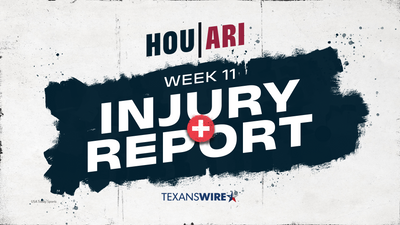Texans injury report: Week 11 begins with almost everyone injured