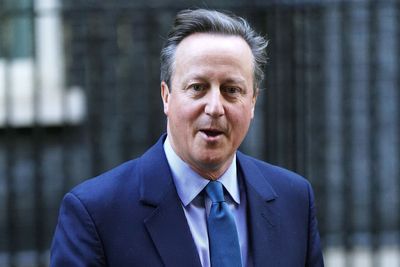 Cameron visits Ukraine in new role as Foreign Secretary