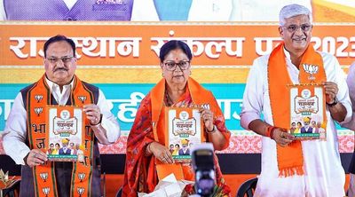 Assembly Polls 2023: BJP releases manifesto for Rajasthan