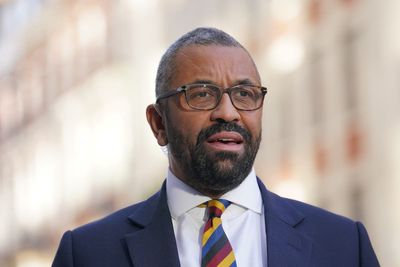 James Cleverly considering law change to ban protesters from climbing on war memorials