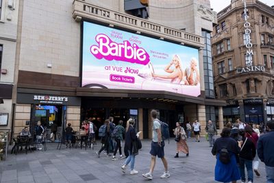 Barbie movie added close to $100 million to the struggling British economy