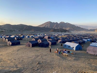 ‘In tents again’: Life comes full circle for Afghans expelled from Pakistan