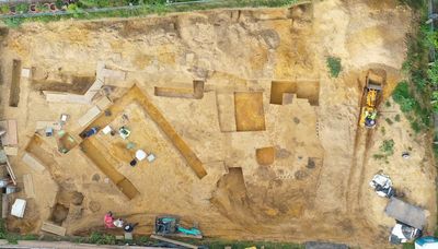 Cult temples and sacrificial pit unearthed at ancient Roman camp in Germany