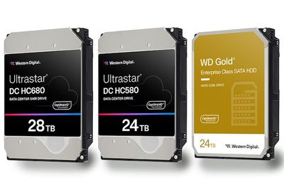 Western Digital Releases 24TB Ultrastar & Gold Hard Drives, 28TB SMR Drives Ramping