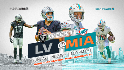 Raiders vs. Dolphins: Time, TV schedule, odds, streaming, how to watch