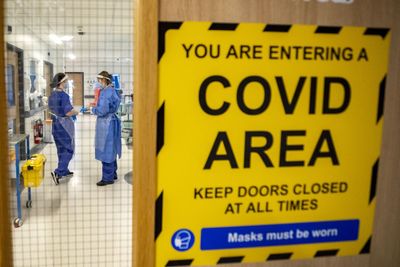 Flu and Covid-19 hospital admissions in England remain lower than last year