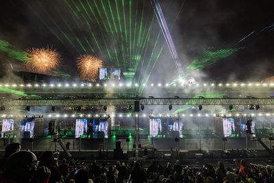 Glitzy F1 opening ceremony sets tone for divisive Las Vegas GP