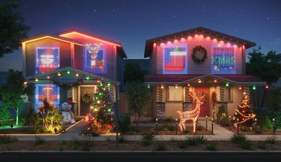 Elevate your holiday celebration with a dazzling but effortless light show