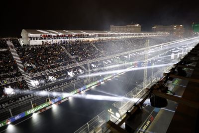 See the cool F1 Las Vegas track view from a camera inside the safety car