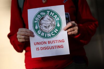 Thousands of Starbucks workers walk out in ‘Red Cup Rebellion’ protest at company ‘union busting’