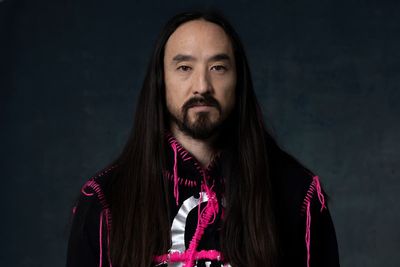 Steve Aoki builds a universe on 'HiROQUEST 2: Double Helix.' He also plans to go to the moon