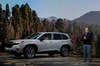 New Subaru Forester, Lucid SUV and Toyota Camry are among vehicles on display at L.A. Auto Show