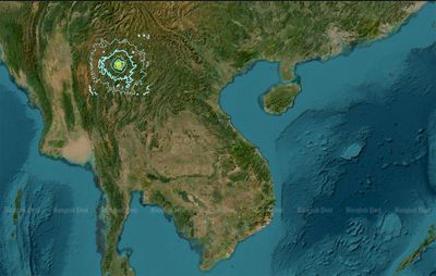 6.4-magnitude quake felt in Thailand