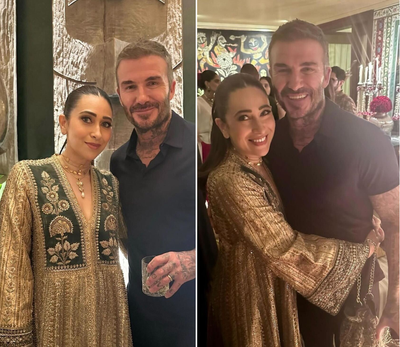 David Beckham spotted with Bollywood stars at Sonam Kapoor’s private party in Mumbai