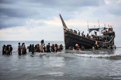 Indonesia faces new refugee crisis as Rohingya boat pushed back to sea