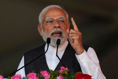 At a Global South summit, Modi urges leaders to unite against challenges from the Israel-Hamas war