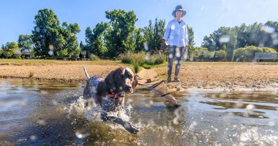 Warm weather set to give way to showers in the capital