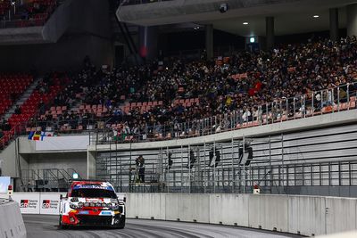 WRC Japan: Evans extends lead after Ogier penalty
