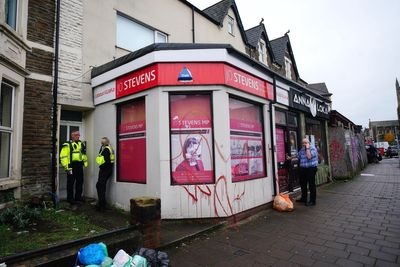 Shadow Welsh secretary’s office daubed with red paint after Gaza vote