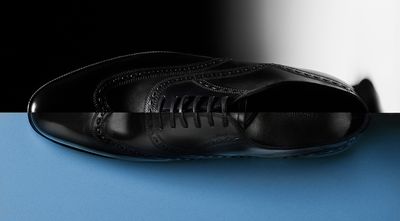 These limited-edition John Lobb brogues pay ode to the patron saint of shoemaking