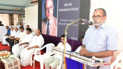 Mankombu rice research station renamed in honour of M.S. Swaminathan