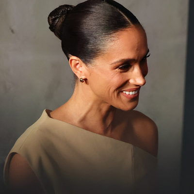 Meghan Markle Was the Picture of Elegance in a Sand-Colored Dress at the Variety Power Of Women Event