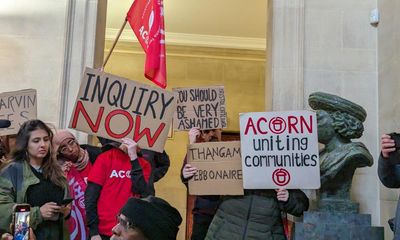 Evacuated residents of unsafe Bristol tower protest over council treatment