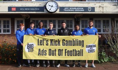 AFC Wimbledon join campaign to end gambling sponsorship in football