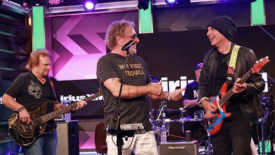 “If you are going to go deep into his stuff, into the Van Halen catalogue, you need a guy like Joe Satriani”: Sammy Hagar watches in awe as Satch plays Eddie Van Halen’s most difficult riff