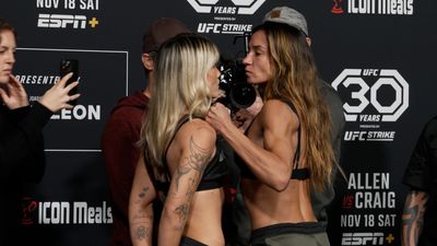 UFC Fight Night 232 full card faceoff highlights, photo gallery from Las Vegas