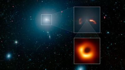 1st black hole to be imaged is spewing 'lightsaber' energy jets larger than the Milky Way, and scientists think they know why