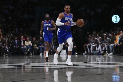 Russell Westbrook is coming off the bench for the Clippers because James Harden refuses to change his game