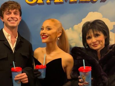Ariana Grande supports boyfriend Ethan Slater in his ‘Spamalot’ debut